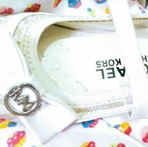 Size 5 little girls Michael Kors Flats